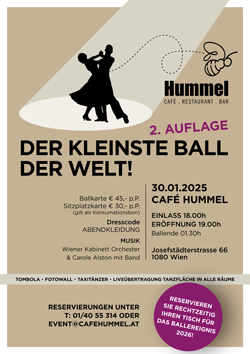 Plakat – Kleinster Ball der Welt 2025